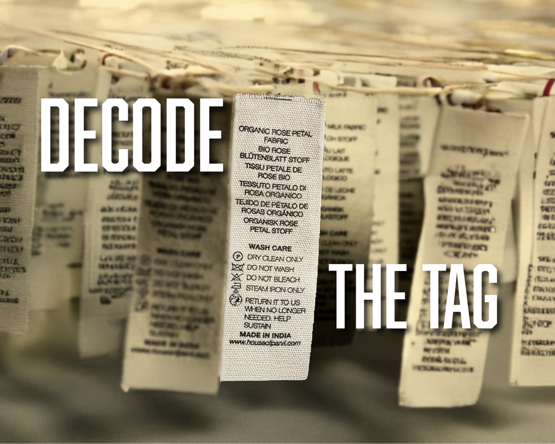 5 Ways to Read a Clothing Label Like a Conscious Shopper