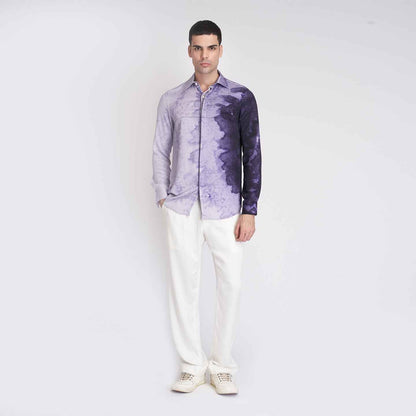 ORGANIC PURPLE HUE SHIRT