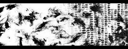 CALLA BLACK PRINTED ORGANIC ROSE PETAL FABRIC SCARF