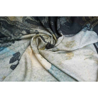 ORGANIC ALOE VERA FABRIC MULTICOLORED SCARF